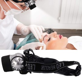 Sonew Headlamp LED Tattoo Lamp Adjustable Beauty Accessories for Makeup Work Lamp 3 Lighting Modes Tattoo Work Lamp for Camping Hiking Outdoor