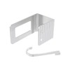 MY MIRONEY 4PCS Pot Lid Holder with Hook, Aluminum Pan