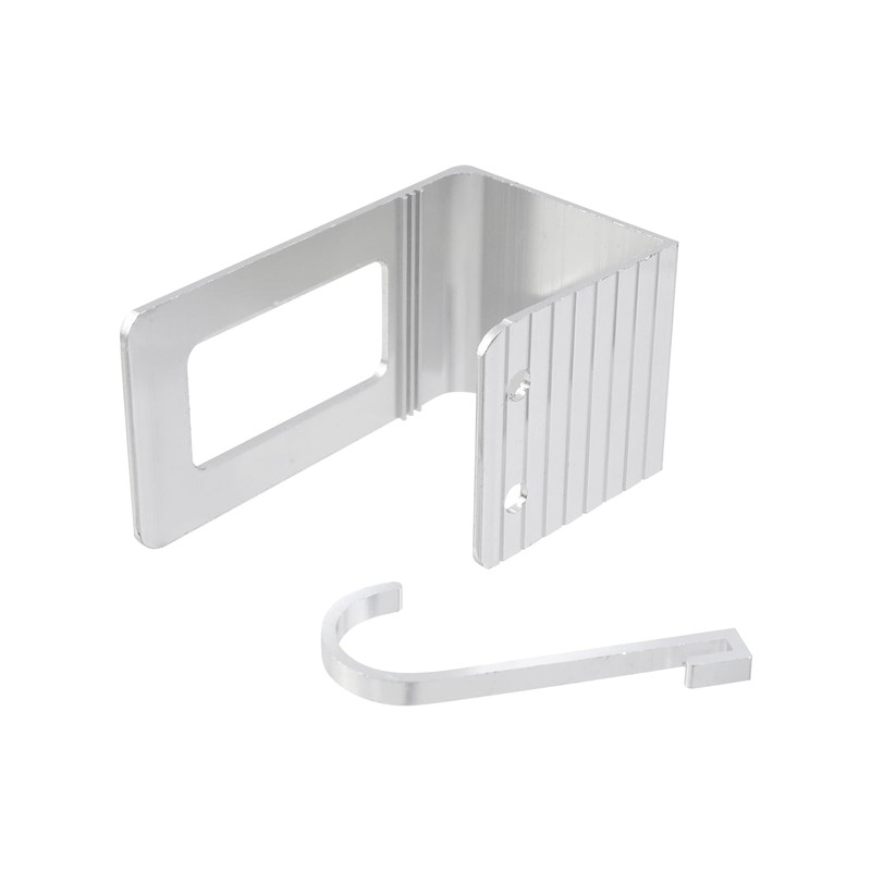 MY MIRONEY 4PCS Pot Lid Holder with Hook, Aluminum Pan