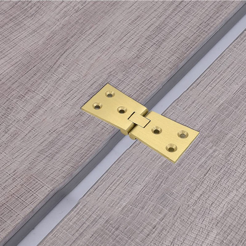 2Pcs Brass Butler Tray Hinge 180 Degree for Butler Folding