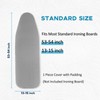 RAINHOL Ironing Board Cover and Pad 15x54, Full Size Extra