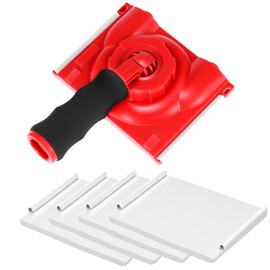 QWORK Paint Edge Trimmer with 4 Replacement Pads, Edge Painting Tool for Corner Walls & Ceilings Painting