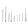 360Pcs 8-25mm Watch Band Bracelet Strap Link Slit Pin Spring