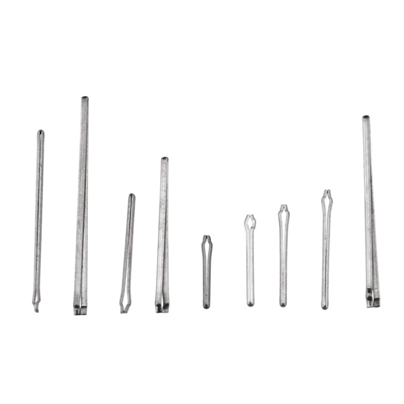 360Pcs 8-25mm Watch Band Bracelet Strap Link Slit Pin Spring