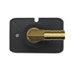 Flush Mount Air Fitting 90 degree female 1 bsp to