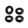 QWORK 4.10/3.50-4 Wheelbarrow Inner Tube, 4 Pack Replacement Inner Tubes,