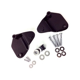 2009-2013 Gloss Black Detachable Sissy Bar Backrest 2 Point Docking Bracket Mount Hardware Kit for Harley Davidson Touring like Street Glide Road King Quick Release ref 54249 09 Detachables FLHX FLHR