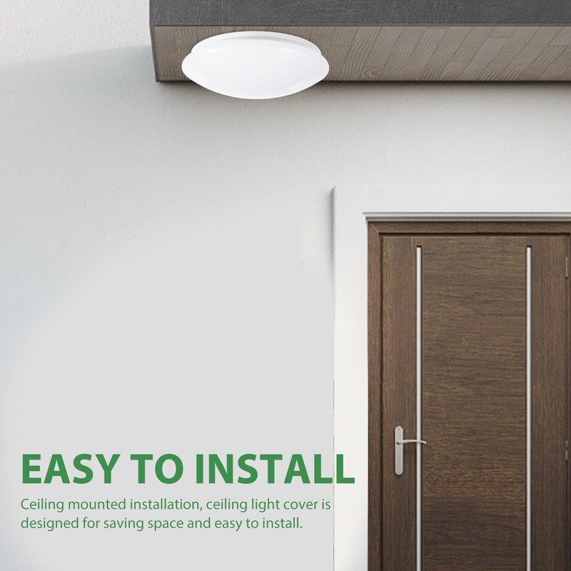 Luxshiny Ceiling Light Covers Replacement Flush Mount Ceiling Light Shade