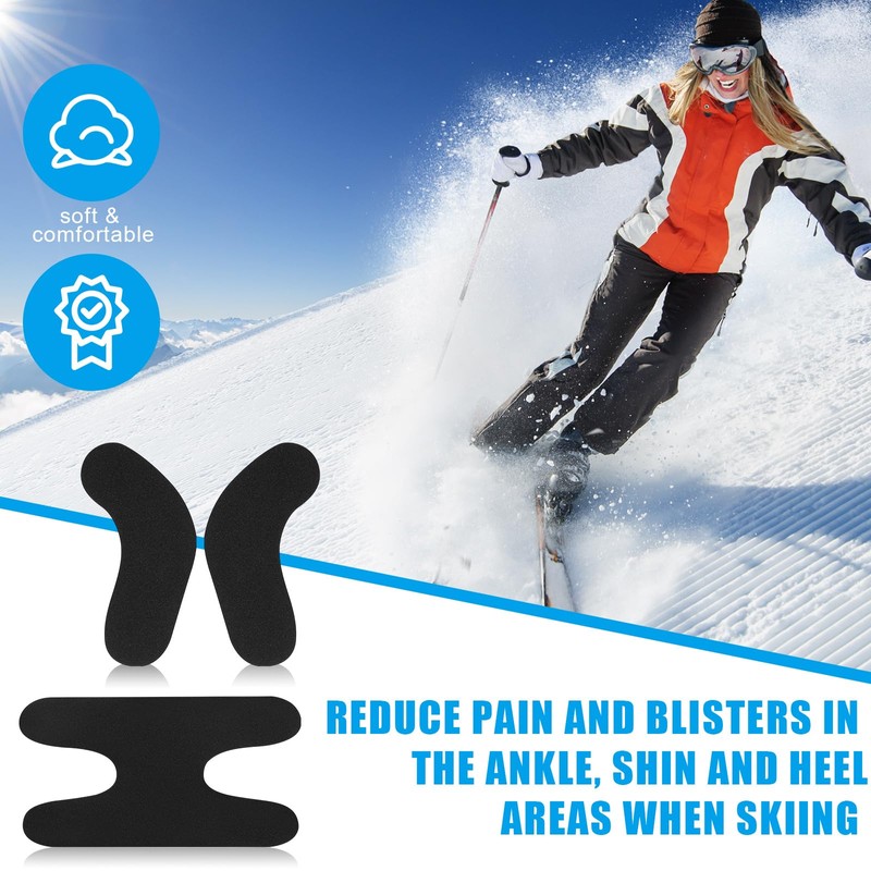32 Pcs Ski & Snowboard Boots Fitting Pads, 24 Pcs
