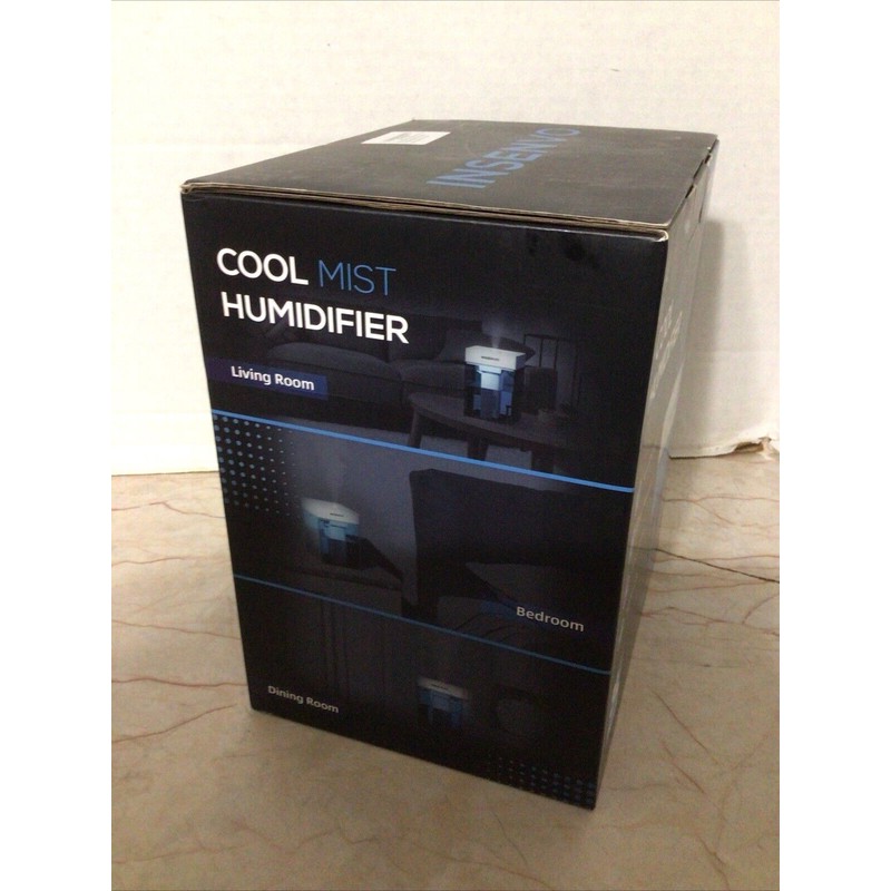 Insenvo Cool Mist Humidifier 3 Liter Brand New In Box