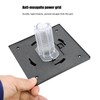 Solar Powered Light Waterproof Mosquito Killer Lamp for Courtyard Garden