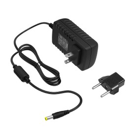 HQRP AC Adapter/Power Supply Works with Boss RC-300 / RC300 / RC-505 / RC505 Loop Station ; Boss VE-5 / VE5 Vocal Performer Plus HQRP Euro Plug Adapter