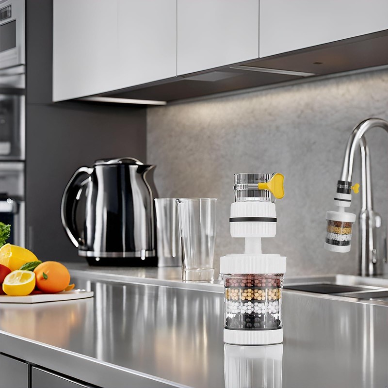 2 Pieces Water Filter Tap 360 Water Filter Tap 6