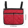 Walker Bag for Folding Walker Walker Basket with Reflective Safety