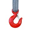QWORK 5Ft Sling With 4 Legs Grab Hook and Adjuster,