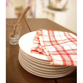 Nankai Tsusho Linne Kitchen Towel Border RE/BE 0118-049