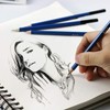 H & B 12 PCS Pencil Drawing Kit, H-4H, F,
