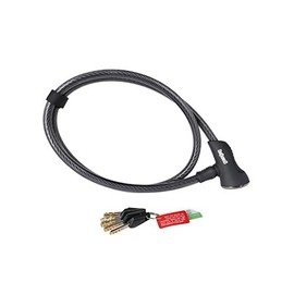 ONGUARD Akita Cable Lock, Black, 1 Size