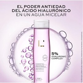 L'Bel Essential Anti-aging micellar water with hyaluronic acid for all skin types Mini 45 ml / 1.5 fl.oz.