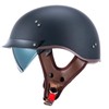 VCOROS Half Helmet Motorcycle DOT Approved Open Face Helmet with