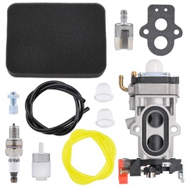 SYSKANT 502845001 Carburetor for Husqvarna 350BT 150BT Backpack Leaf Blower with Primer Bulb air Filter