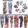 8 Sheets Full Sleeve Temporary Tattoos Stickers Watrproof 8 Sheets