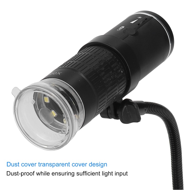 Wireless Digital Microscope 50 to 1000X Portable 2MP with Flexible