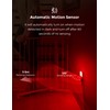 L LOHAS LED Red Night Light Plug in, Motion Sensor