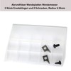Sinoprotools Rounding Cutter Reversible Plates Reversible Blade 2 Pieces Replacement