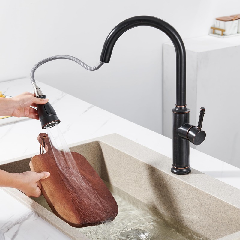TIORIY Kitchen Sink Faucet Spray Head Replacement with 15 Adapters,