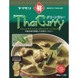Yamamori Thai Curry Green, 6.3 oz (180 g) x 3 Packs