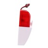 Luqeeg - Flash Siren with Cable, Red Flashing Light Siren,