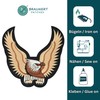 Large Eagle Back Patch Beige - 23.3 x 23.3 cm