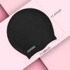 COPOZZ Extra Large Swim Cap, Designed for Long Hair Braids