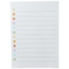 Risedot 6 Pcs Dry Erase Sticky Notes,Reusable To Do List