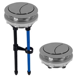 58mm Toilet Push Button,Toilet Button Dual Push,Flushing Toilet Button Toilet Tank Button Adjustable Toilet Water Tank Button Replacement with Thread Diameter