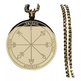 TENDER LIHOME Collar 1 Pentaculo Venus Sello Salomon Fortuna Abundancia Di