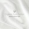 Hand Towel - 100% Cotton White Towels for Bathroom and