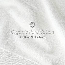 Hand Towel - 100% Cotton White Towels for Bathroom and Gym,Dorm Room Essentials,Soft Hand Towels Set of 4