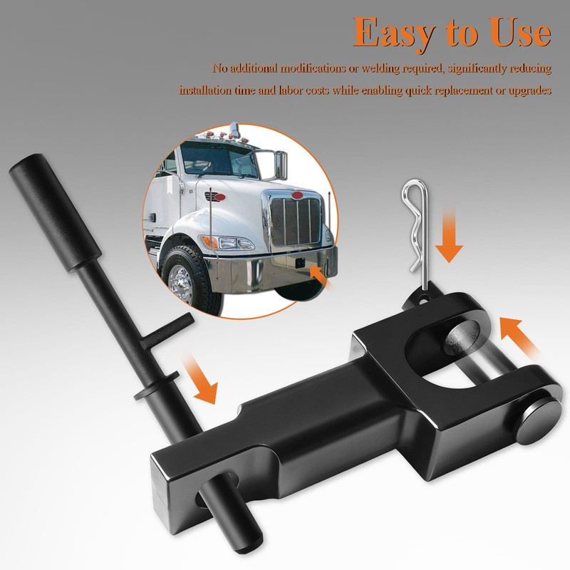 A20-6013 Rev A Single Tow Hooks w/Pull Pins&Tow Pin for