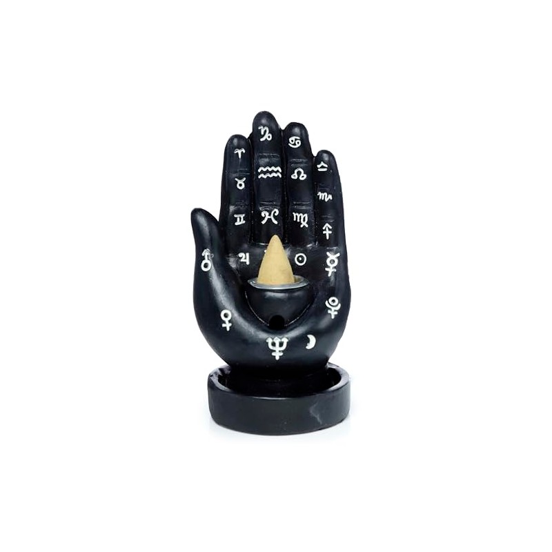 Puckator Mantric Hand/Tarot Hand Palm Backflow Incense Burner - Home