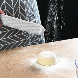 KASESSS 2 Stück Nudelholz, 27cm Teigrolle, Rolling Pin Stabil, Nudelholz Klein Langlebig, Fondant Roller Perfekt Küche Backzubehör für Teigfladen, Fondant, Pizza, Cookie, Nudelteig, Mürbeteig