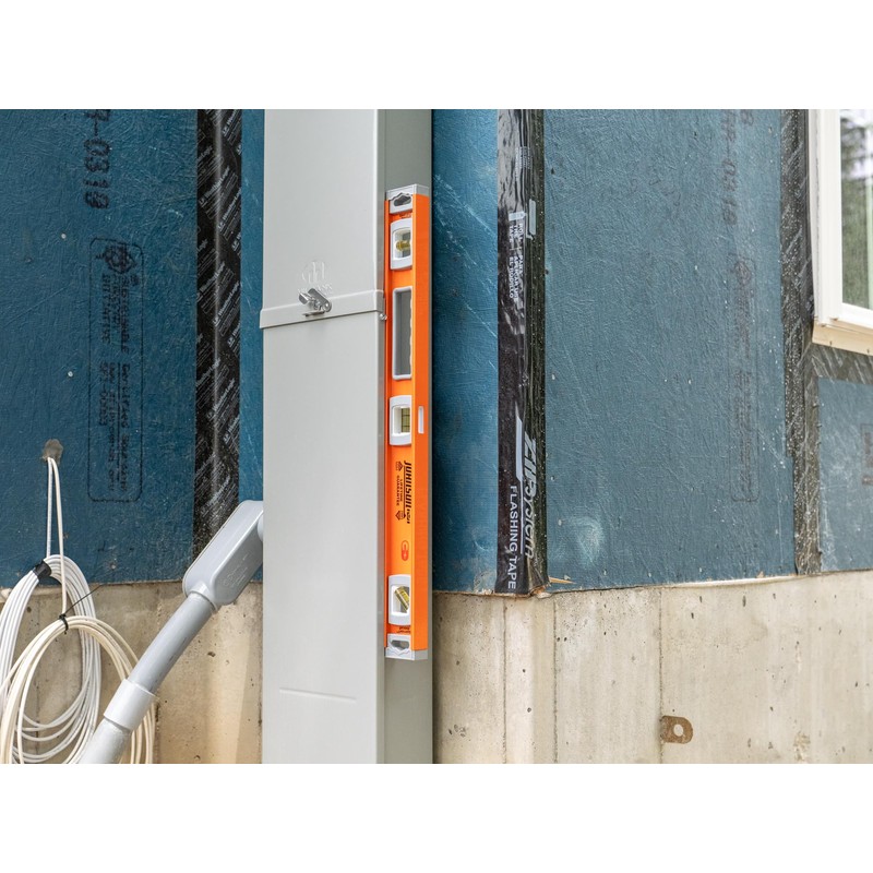 Johnson Level & Tool 1254-2400 Magnetic Heavy Duty I-Beam Aluminum,