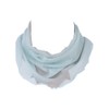 BERUKO 100% Silk Neck Warmer, Tulle Net, Neck Scarf, Neck