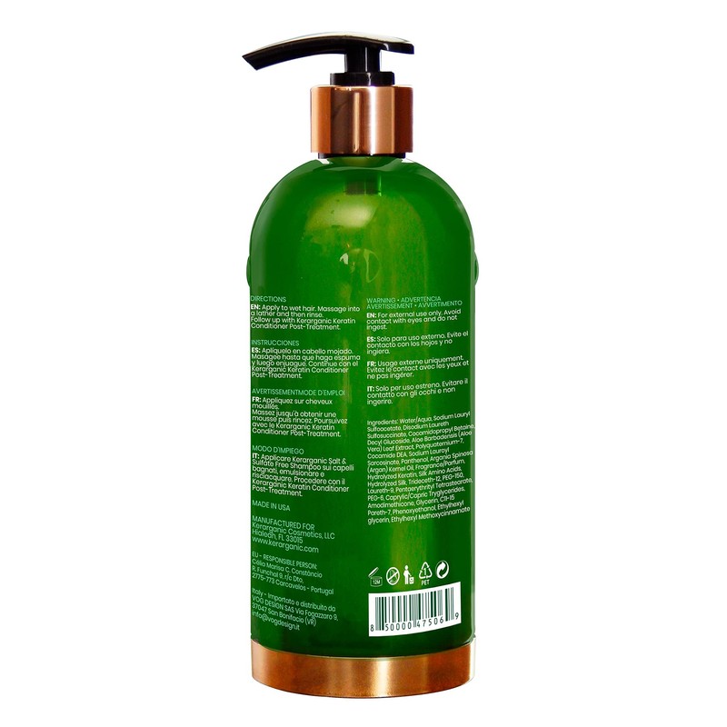 KERARGANIC® PREMIUM KERATIN SHAMPOO MAINTENANCE 16.9floz/500ml
