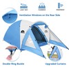 Camping Tent 2 Person with Porch, Lightweight Backpacking Tent 2
