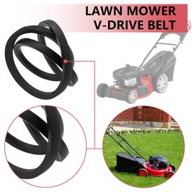 SG Store 1 x lawnmower drive belt, V-belt, replacement part 754-0343, inner circumference 750 mm, outer circumference 772 mm, width 10 mm, compatible with MTD BG53 HWM, compatible with Troy-Bilt TB