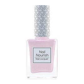 Kay Beauty Nail Nourish Glitter Pastel Nail Enamel Polish, Pink Stardust, 0.3 oz - Quick Dry - Gel Effect - Lustrous Shine - Hydrating - Chemical Free - Rich in Calcium, Avocado Oil, Vitamin E