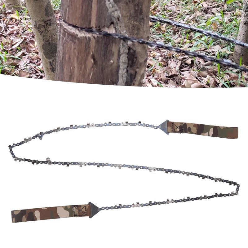 Hand Chain Saw 48in Foldable Portable Outdoor Pocket Chain Saw
