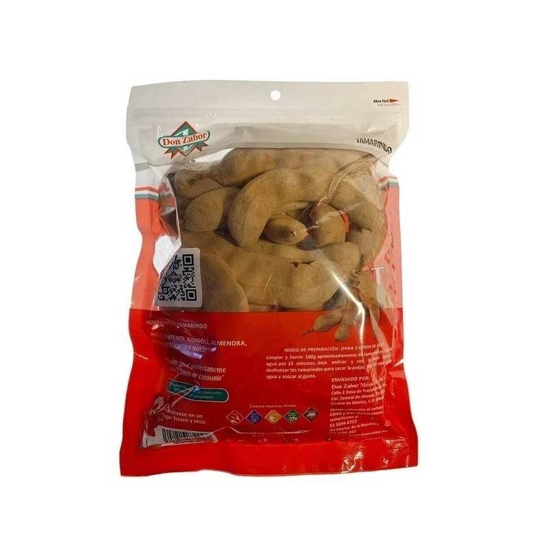 Don Zabor TAMARINDO ENTERO 500g - Sweet Tamarind Whole (Premium